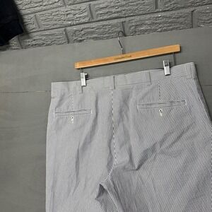 Brooks Brothers 346 Mens Striped Cotton Casual Dress Pants Size W38 L30